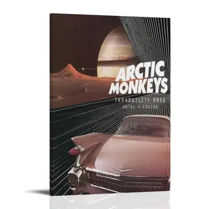ARCTIC MONKEYS Posters Music Album Cover Posters Canvas Wall Art High-Resolution Vintage Band & Artist Prints for Room