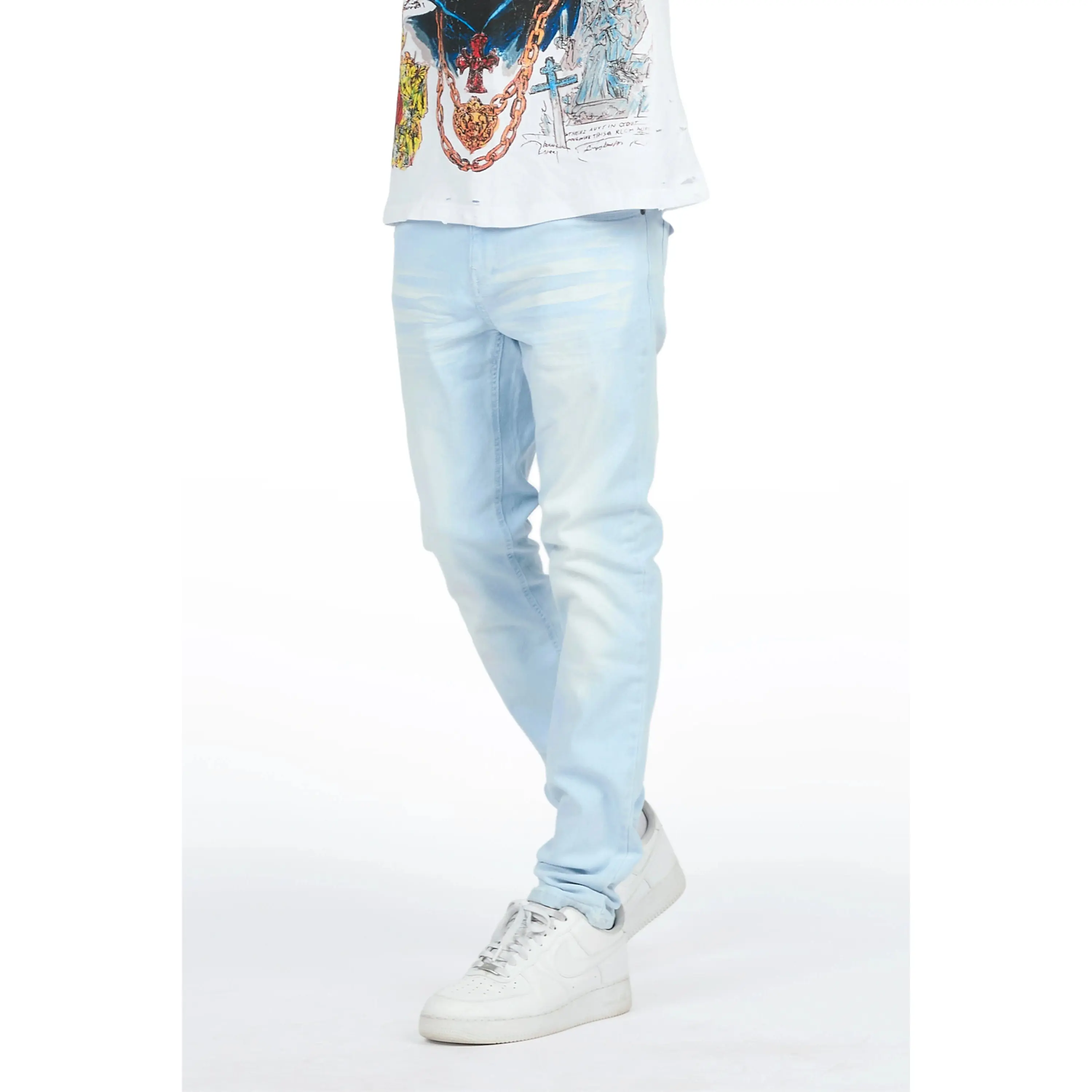 Jerell Light Blue Slim Fit Jean