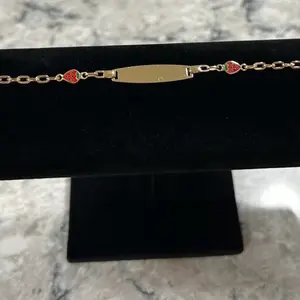 Esclava talla 6” en oro 14K
