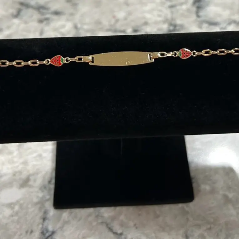 Esclava talla 6” en oro 14K