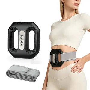 Electric Portable Waist Massager - Shaping & deep muscle Relaxing Tool for Waist & Leg Muscle Relief. High - capacity Battery, Long - lasting Power. Ideal Gift for Parents, Great for Home Fitness relaxation