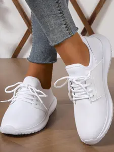 Comfortable Breathable Sporty Sneakers, Lightweight Running Shoes for Men & Women, Casual Athletic Footwear for Daily Wear