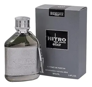 Dumont Nitro Elixir Pour Homme Extrait de Parfum 100ml (3.4 fl oz) – Men’s Fragrance Spray