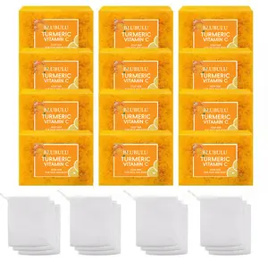 Natural Turmeric Kojic Acid Soap —  — Turmeric Soap, Body Cleanser & Skincare Essential-Turmeric Soap,Body Wash,Turmeric Body Care Producg Body W Cleansing