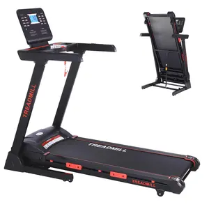 【GARVEE】Folding Treadmill with Auto Incline, Heart Sensor, Double Shock Absorption, Bluetooth Speaker, and Cup Holder for Home and Office Indoor Cardio Workouts