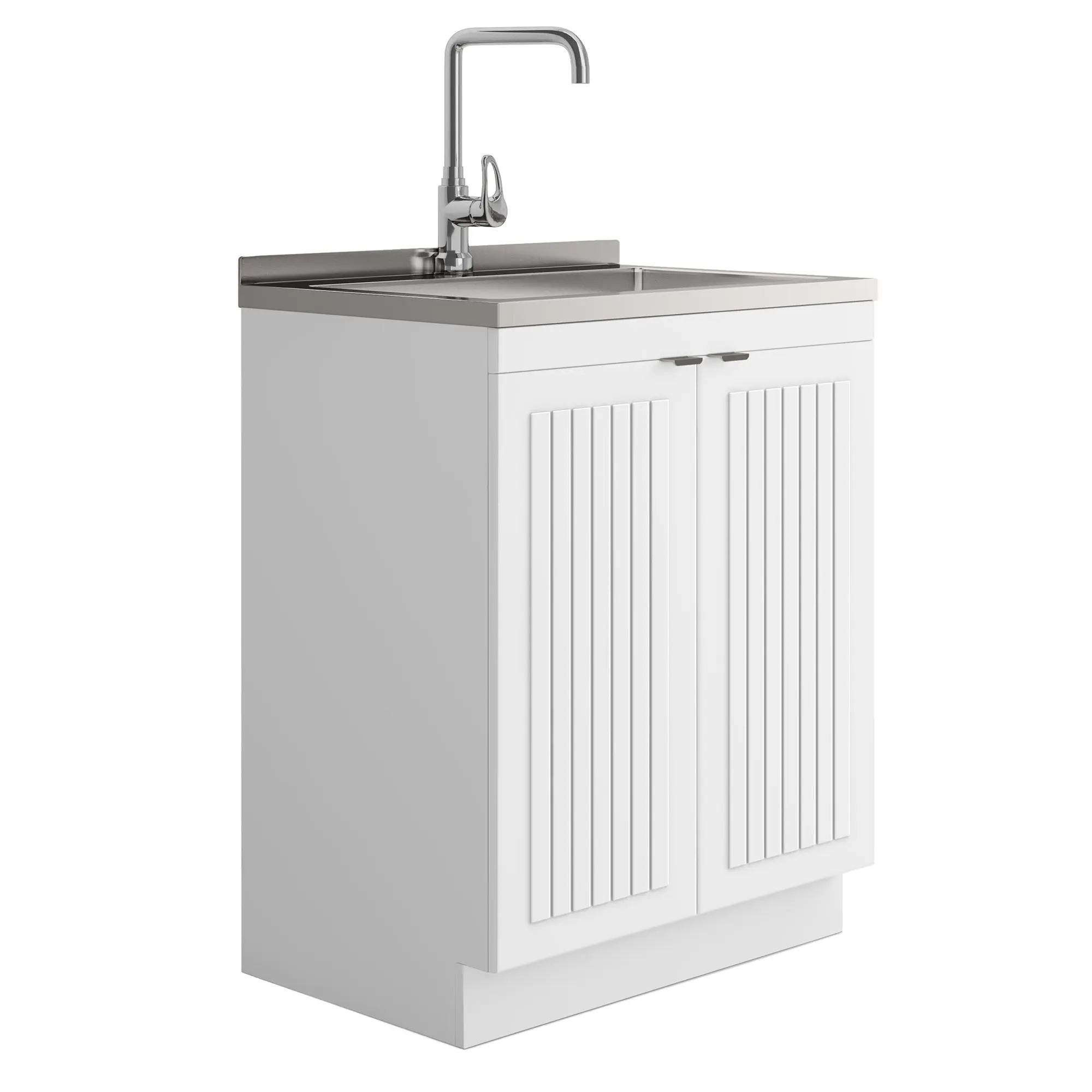 Murphy All-In-One 28-inch Laundry Utility Sink and Cabinet