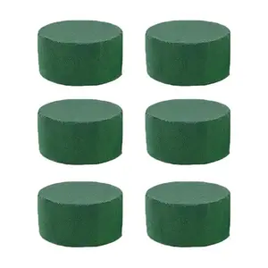 6Pcs Floral Foam Blocks for Fresh and Artificial Flowers Dry Wet Flower Mud Flower Arrangement Home Party Holiday Decorations