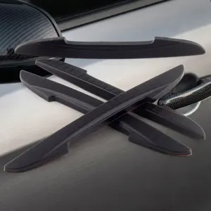 4PCS Universal Car Door Edge Guards, Anti-Scratch Bumper Protection Strips for Cars & SUVs, Easy Install Durable Vehicle Side Molding Trim Against Scratches and Dents