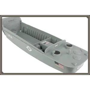 BMC WW2 Higgins Boat LCVP Landing Craft - 1:32 Vehicle for Plastic Army Men(Gag Toys & Practical Jokes)(Gag Toys & Practical Jokes)