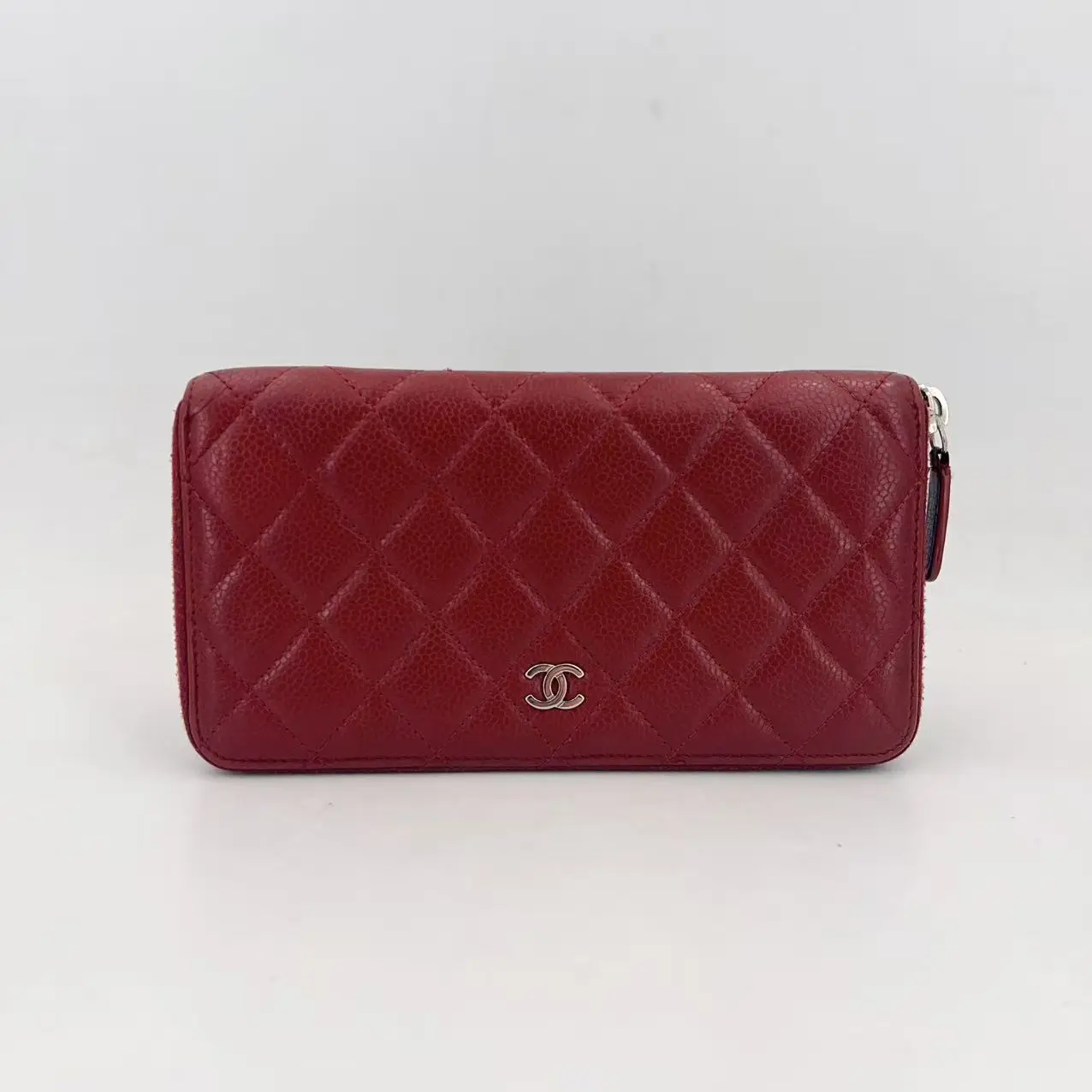 Pre-owned CHANEL Leather Small Leather Goods wallet