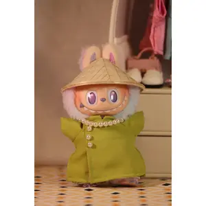 The Jade Glow Chartreuse Miniature Ao Dai Set