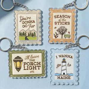 The Great Divide Tour Keychain, You're gonna go far Keychain, Folk Music Fan Gift, Indie Concert ,Music Keychain, Gift For Fans, Inspired 2 Layer Keychain, Acrylic Charm