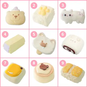 [Wenqing Taba Soft Gel] Limited Edition New Handmade Adorable Food-Shaped Taba Soft Gel Stress Relief Toy - Soothe Stress