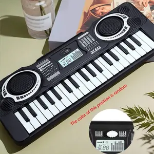 Electric piano educational toy, 37 key piano keyboard, instrument piano toy, educational instrument, keyboard piano, suitable for beginnersBring three AA batteries for self use