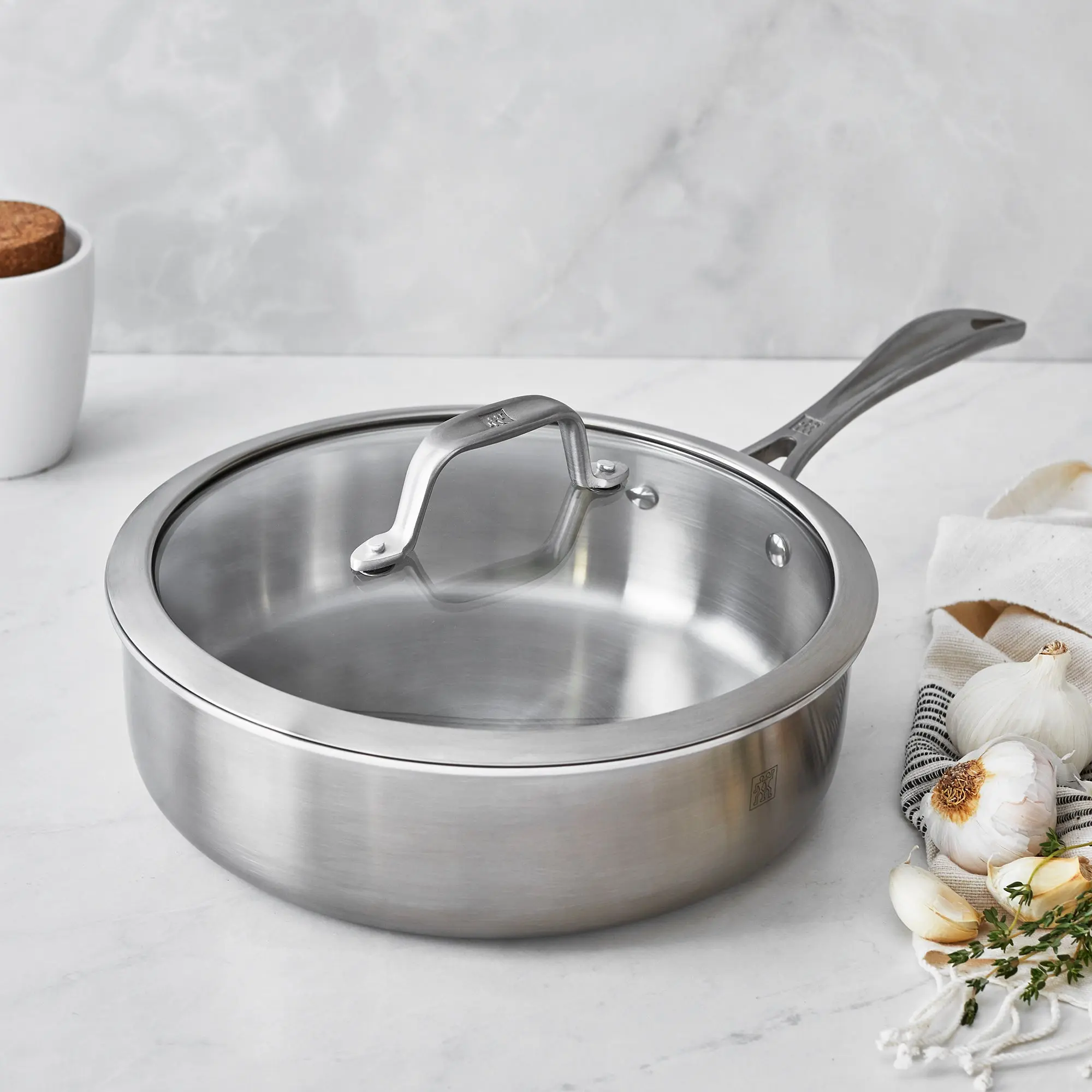 Zwilling Spirit 3-Ply Stainless Steel Saute Pan Zwilling Spirit 3-Ply Stainless Steel Saute Pan