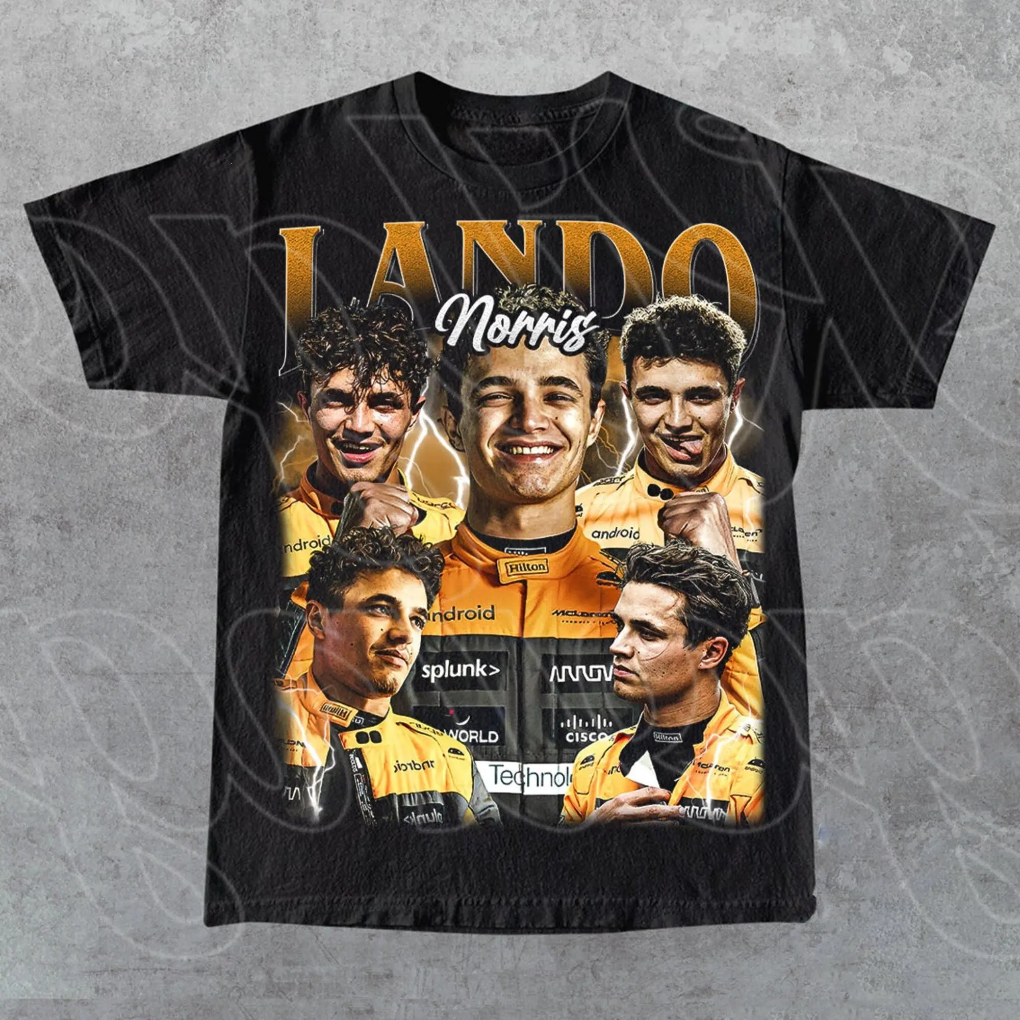 Limited Lando Norris Vintage T-Shirt, Gift For Women and Man Unisex T-Shirt