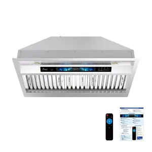 RH-BQ-XV Range Hood Insert - Voice & Gesture - 800 CFM - 6" Top Vent