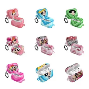 P-Powerpuff girls AirPods case Gen 1 2 3 Pro 1 2 3- Dual Layer Protection with Supplier Warranty, No keychain