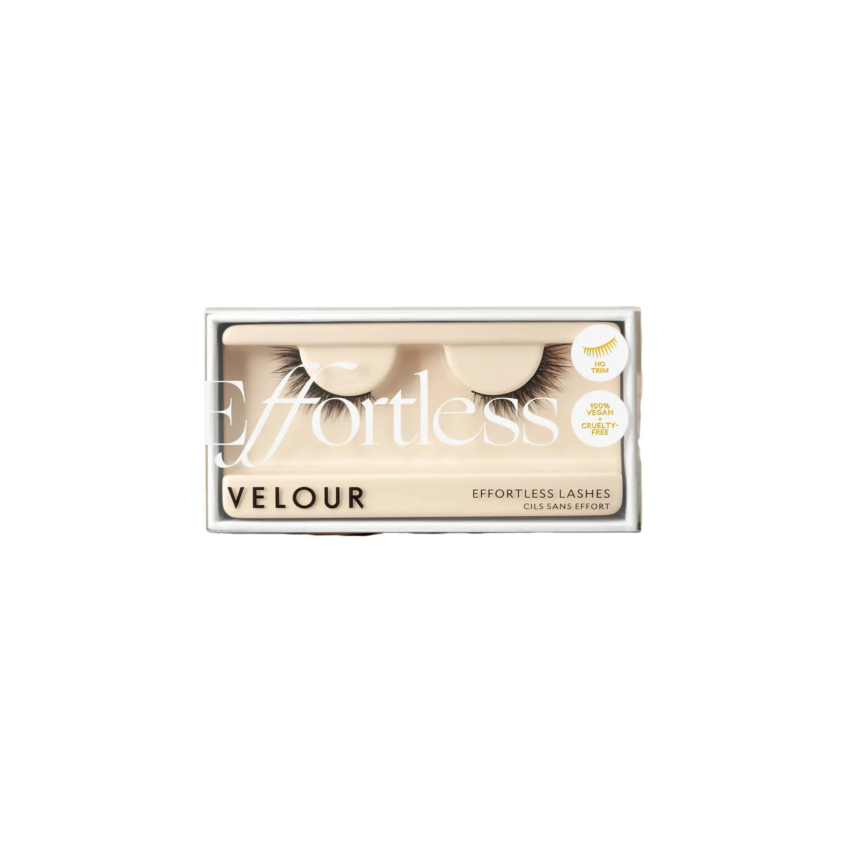 Effortless Short & Sweet Natural Flare Criss-Cross Eyelashes