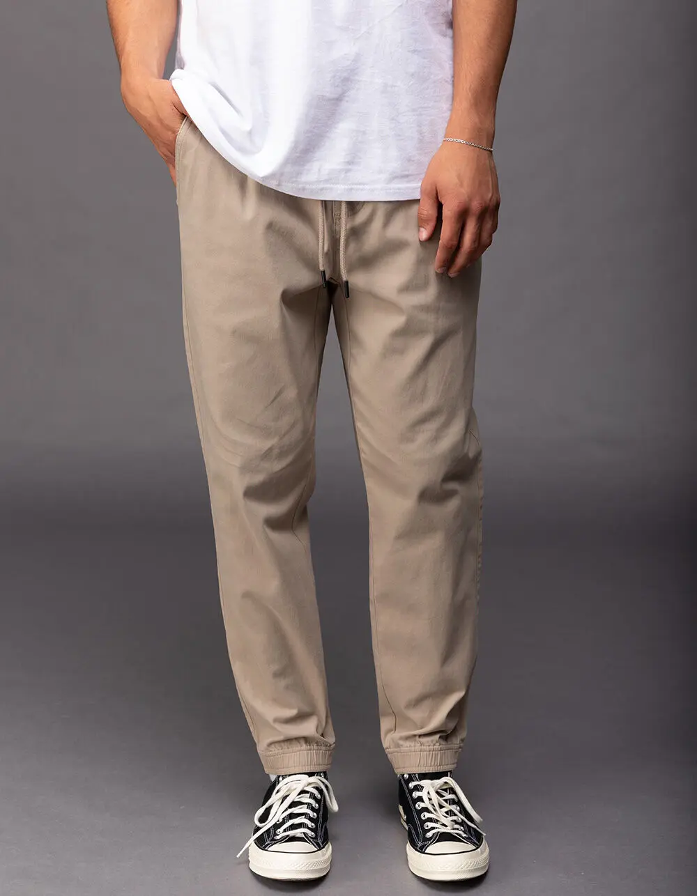 RSQ Mens Twill Jogger Pants