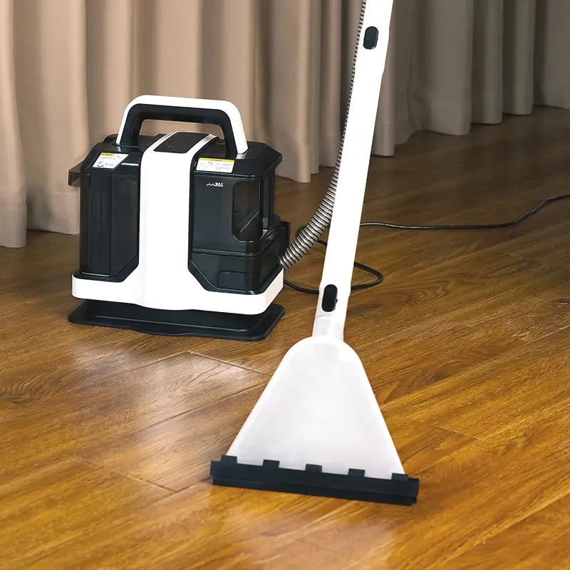 Portable Carpet & Upholstery Cleaner – 450W Motor, 11Kpa Strong Suction, Dual Brushes, Large Separate Water Tanks, 16FT Cord, IPX4 Waterproof, for Carpets, Sofas, Curtains, Car Interiors