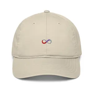 Autism Rainbow Symbol Dad Cap