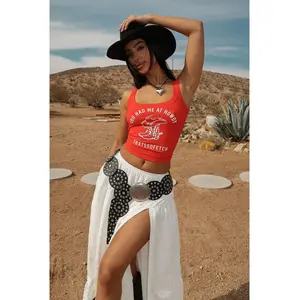 Bronco Top - Red