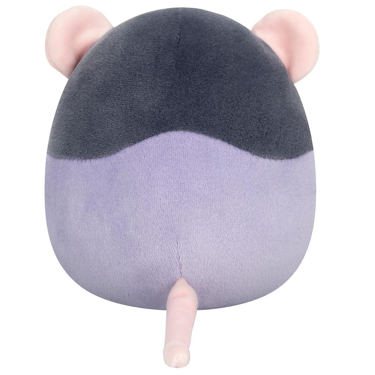 Squishmallows Ralphie the Grey Rat Holding Trash Can 5-Inch Select Series Stuffed Animals Extra Soft Fluffy Halloween Plush