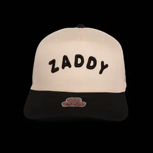 Zaddy Natural & Black Cap – Premium Casual Hat