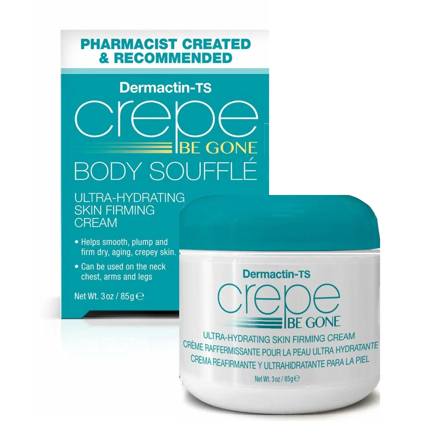 Crepe Be Gone Body Souffle  Classic Version 3 ounce