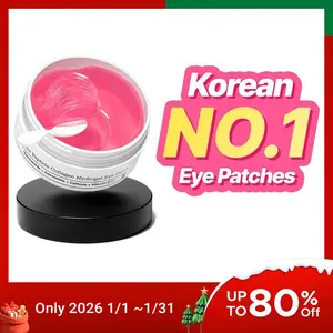 The Peptide Collagen Hydrogel Eye Patch 60 Patches Reduce Puffiness Hydrate Under-Eye Bags in 10 Minutes