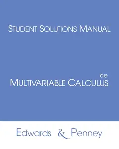 USED-Student Solutions Manual for Multivariable Calculus by Edwards, C. (Paperback)
