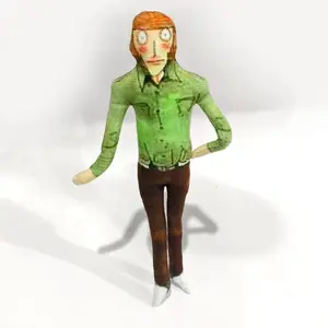 Anime Ranfren Randal's Friends Randal Cosplay Doll Plush Stuffed Dolls Cotton Abstract Plushie Room Decoration Halloween Props