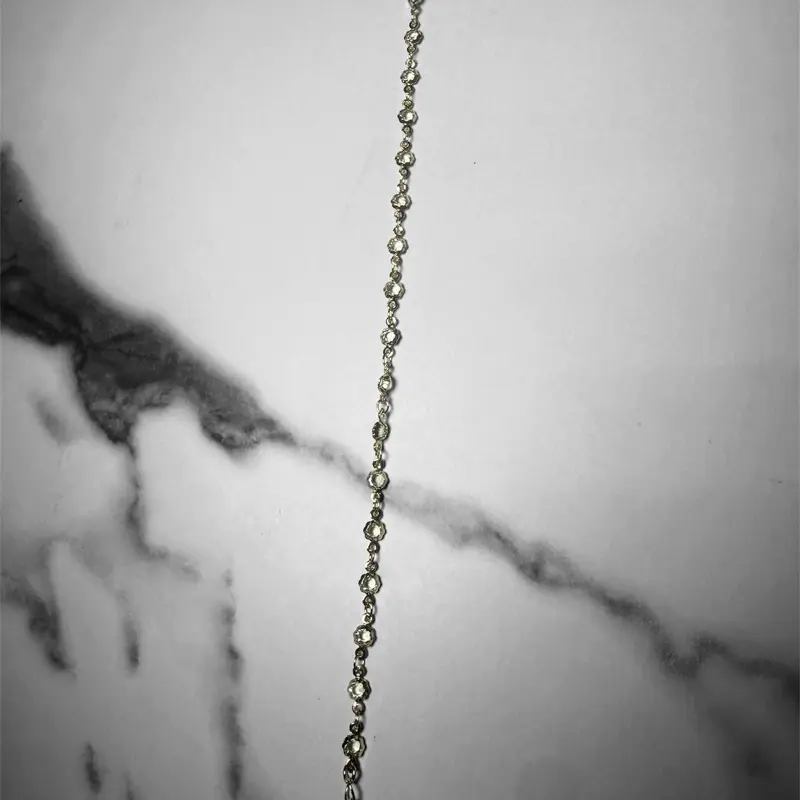 Circle crystal Anklet