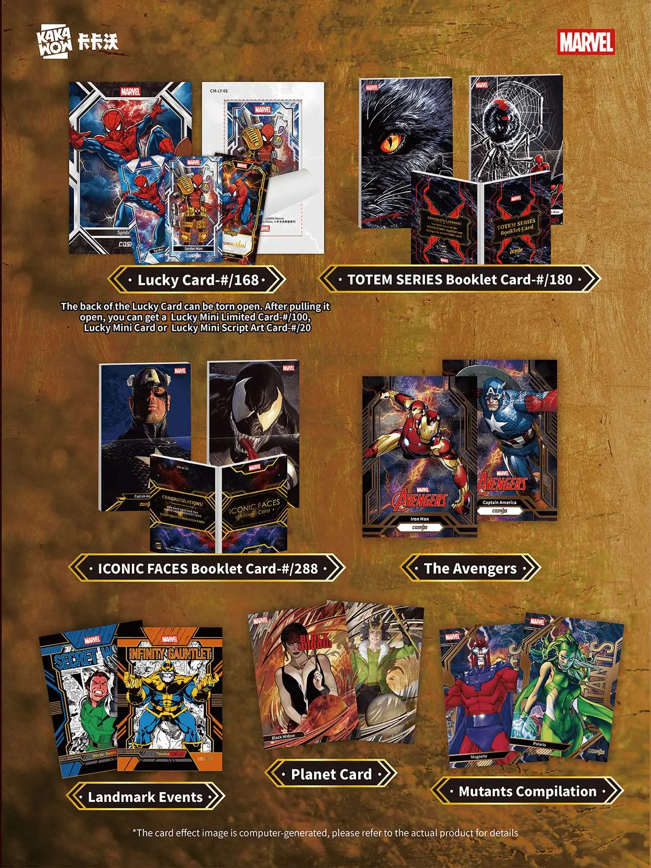 1 (ONE) PACK - 2025 Kakawow Marvel Cosmos Hobby Trading Cards