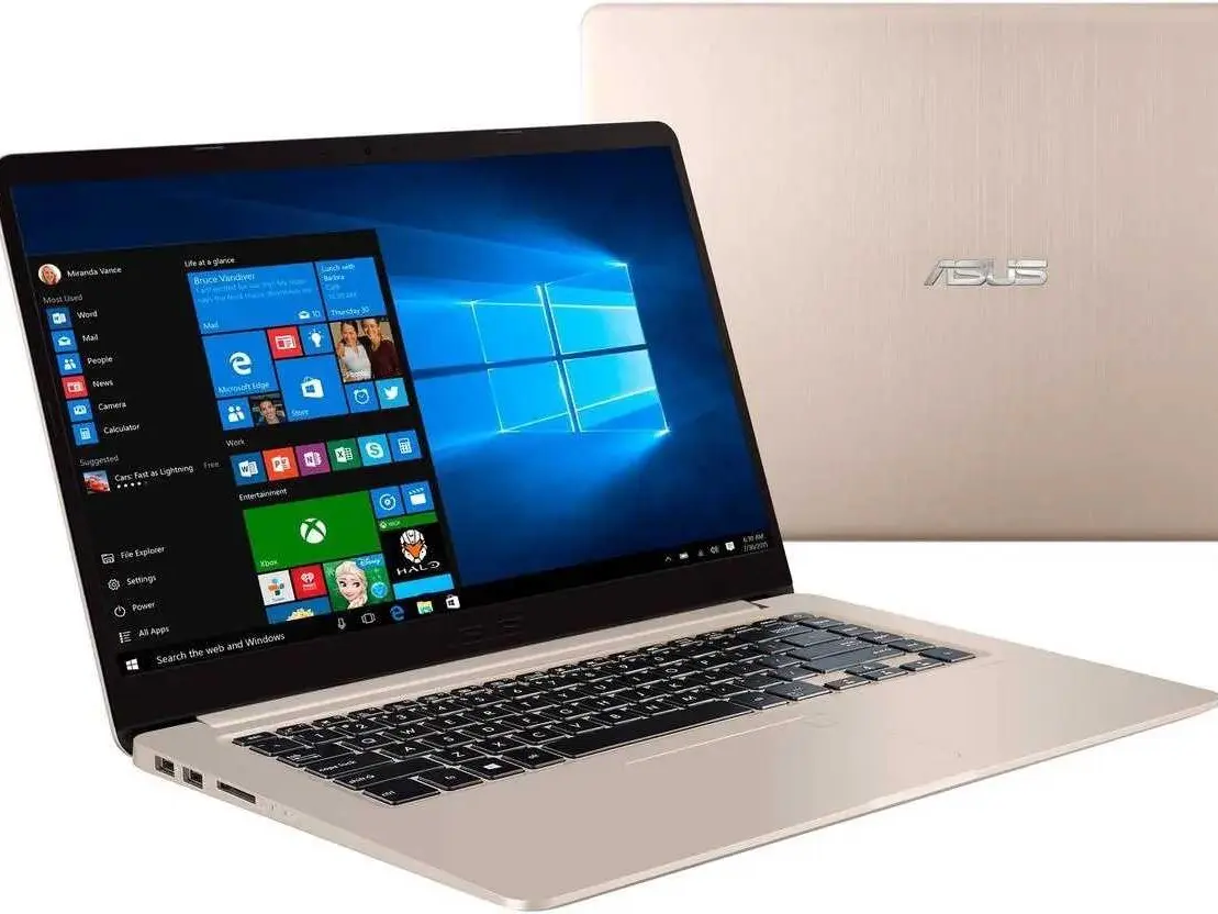 ASUS VivoBook S510UA-DB71 15.6" Full HD Laptop Intel Core i7-7500U 2.7GHz 8GB 128GB M.2 SSD+1TB HD, FPReader Windows 10 Pro | Grade A&B Used
