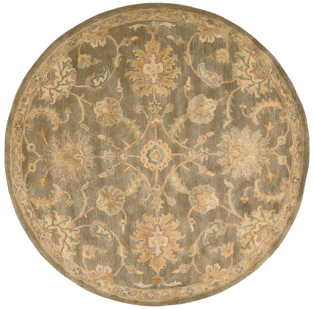 Nourison Home Jaipur JA53 Mushroom Traditional Tufted Rug