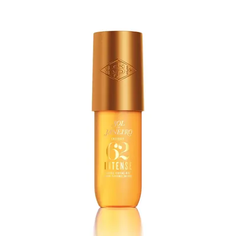 Sol de Janeiro Cheirosa 62 Intense Aero Spray Unisex Fragrance (90ml) - High Concentration Long Lasting Perfume, 10-Hour Scent, Pistachio Notes, Vanilla Base, Signature Solar Ambery Accord
