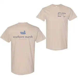 Southern Marsh Duck T-Shirt for men, Classic Outdoor Heritage Graphic Tee, Minimalist Duck Design T-Shirt unisex