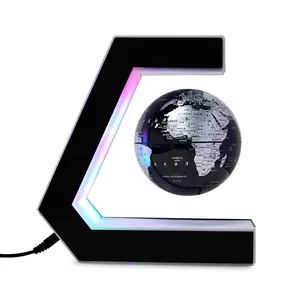 Glowing Floating Globe Levitating Night Light Unique Decor Birthday Gift