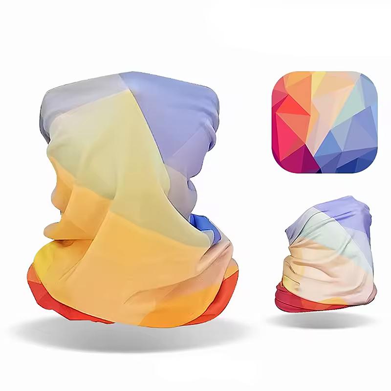 Outdoor Mountaineering Scarf Ice Silk Sunscreen Face Mask Bandana Unisex Scarf for Outdoor Fishing Biking