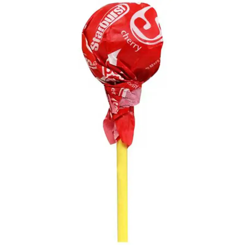 15x Starburst Pop Lollipops - Sucker Hard Candy Filled With Fruit Chews Snack Treats Party Favors Sweet Dessert Individually Wrapped Variety Pack Goodie Bag Fillers Kids Birthday School Lunch Cravings.85oz Bulk Lot Wholesale Bundle