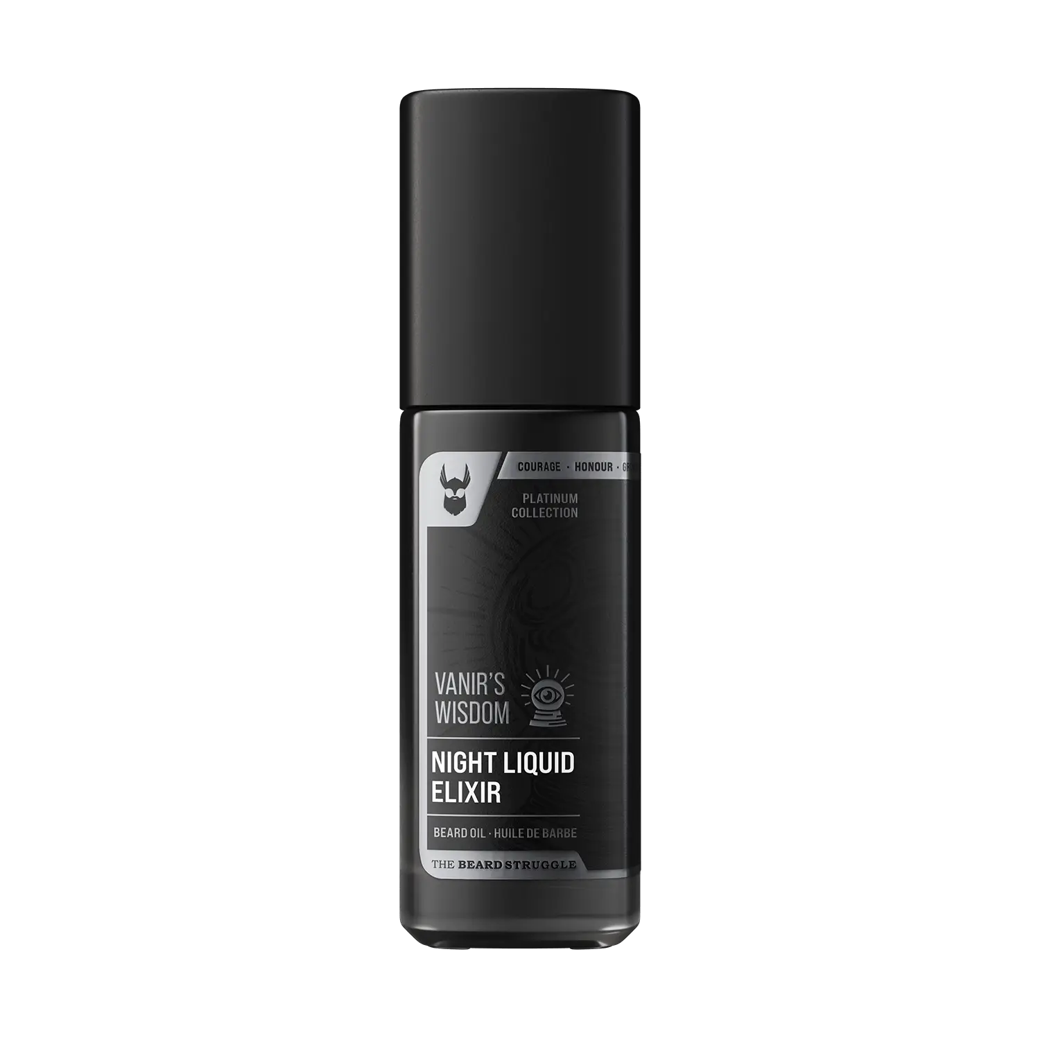 The Beard Struggle Men's Scented Aftershave Night Elixir Oil - 30 ml / 1 us fl. oz., Cruelty-Free, Paraben-Free, Lightweight Natural Oils Formula, Evening Facial Fragrance, Softens Beard Overnight, All Skin Types