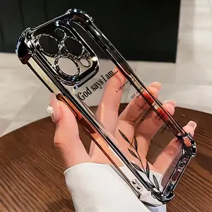 Christian Affirmations Bible Verse Scripture Quote Phone Case, Anti-Drop Transparent Soft Back Cover for iPhone 17 16e 16 15 14 13 12 11 Mini Pro Max