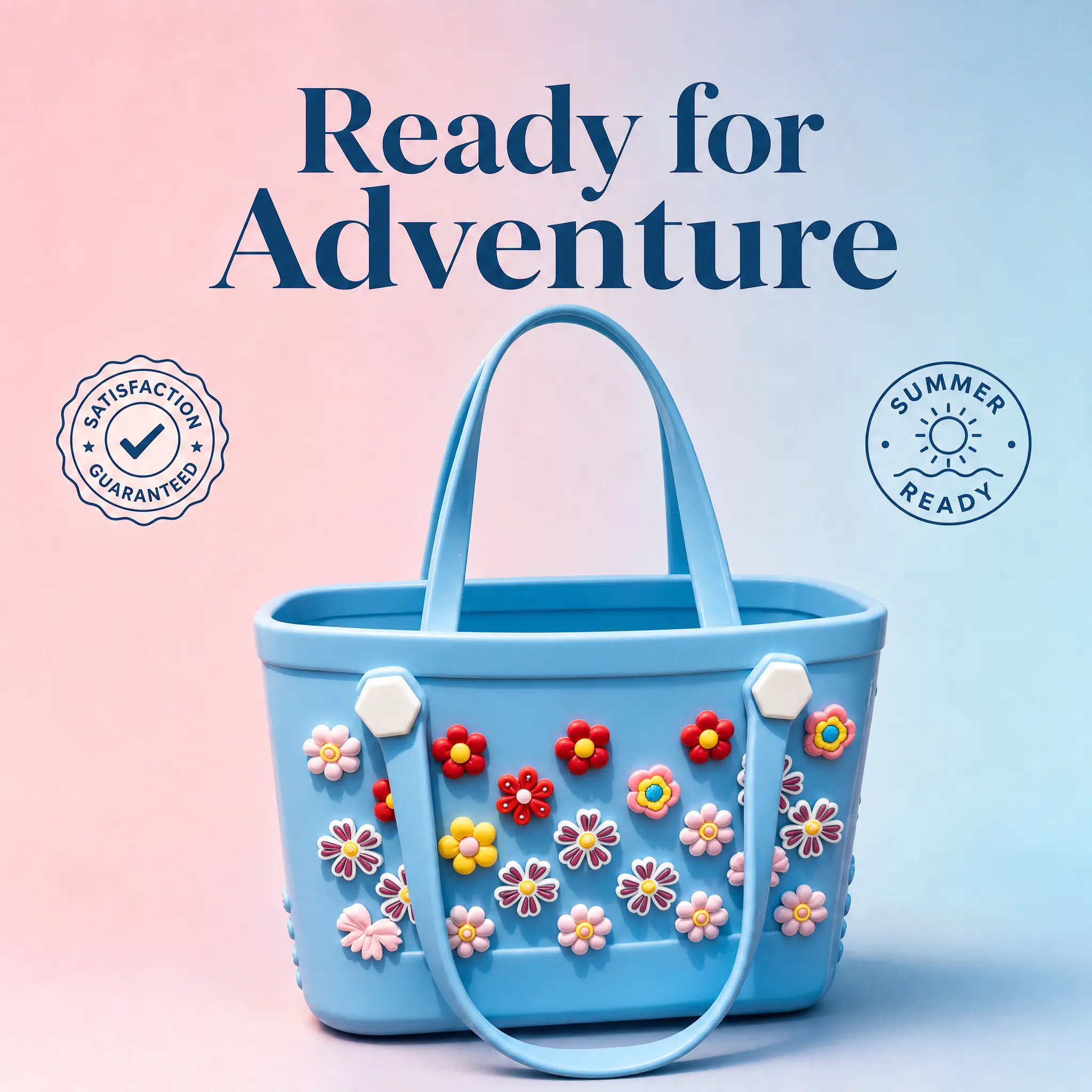Cute Tote Bag for Women | Multi-Use Casual Handbag | Lightweight Tote for Work, Beach, Shopping & Daily Outings