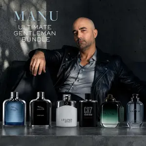 Luxury branded perfumes bundle - Jaguar Classic, Jaguar Classic Black, Coach Green, Coach Open Road, CR7 Game On, Mont Blanc Legend Spirit