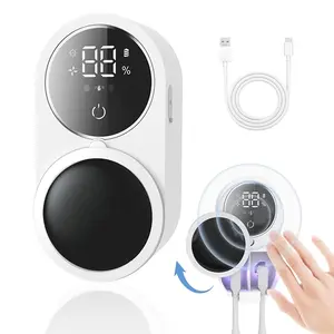 Portable Toothbrush Holder, Toothbrush Cleaner, Rechargeable Wall Mount Toothbrush Holder, Portable Bathroom Toothbrush Holder