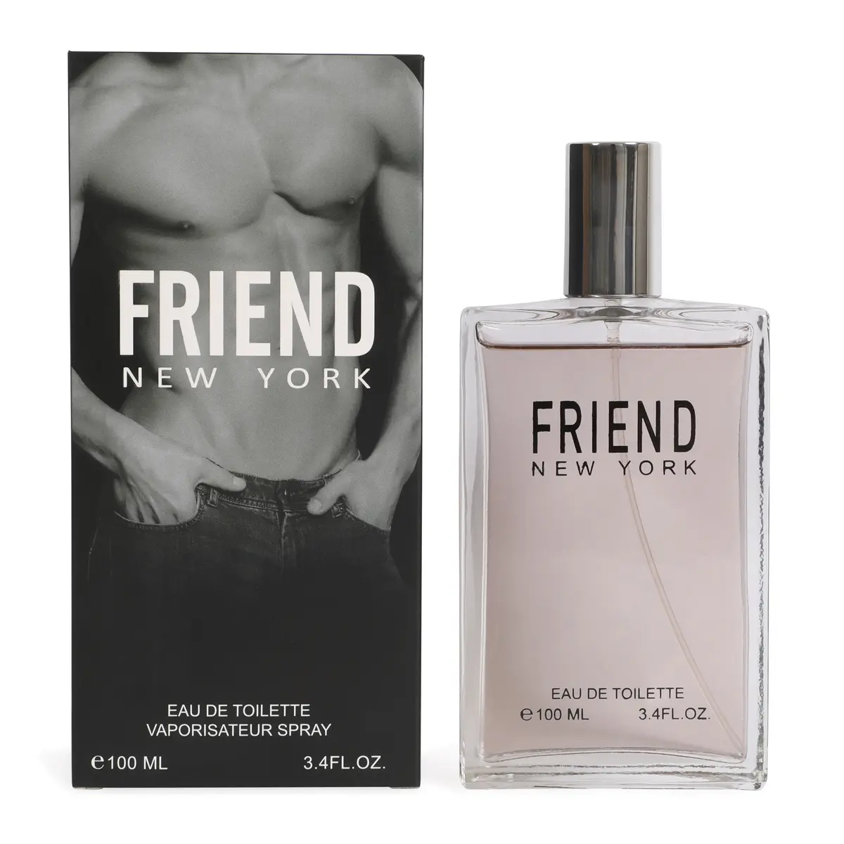 Friend New York Eau de Toilette Spray Cologne for Men 100ml/3.4fl.oz. - Fragrance for Men Friend New York Eau de Toilette Spray Cologne for Men 100ml/3.4fl.oz. - Fragrance for Men