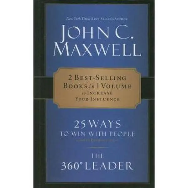 USED Book - The 360 Degree Leader/25 Ways to Win with People by John C. Maxwell (Hardcover) - english