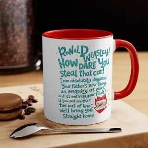 Ronald Weasley! How Dare You Steal That Car Mug, Magical Screeching Letter! - Inspired by the adventures of a wizard 11oz 15oz mug